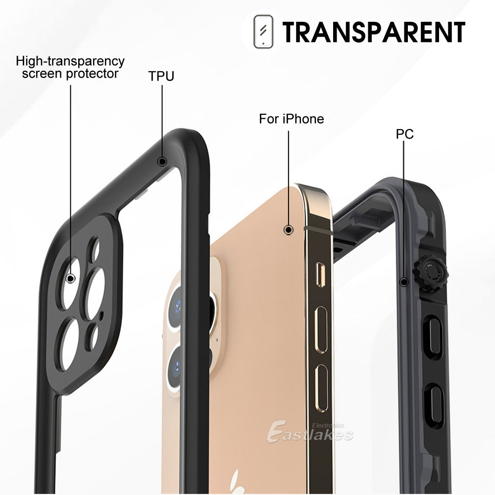 Waterproof Case For Apple iPhone 13 / 12 / 11 Series - Eastlakes Electronics